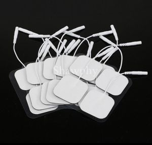 100 50 5x5cm Muscle Stimulator Electrode Pads Nonwoven Fabric Self Adhesive Replacement Pads for Tens Digital Therapy Machine2741364