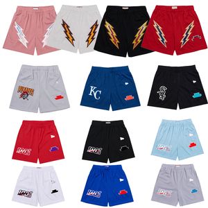 Shorts Designer di uomini ee maschi Base Short Shiess femminile da uomo Shorts Mesh Baset Sports Series Basketball Quarter Pant stampato