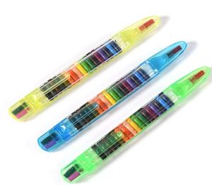 Painting Pens 20colors Crayon Student Drawing Color Pencil Multicolor Art Kawaii for Kids Gift School Stationery Supplies GC6855079433