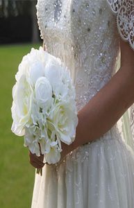 2020 New Arrival High Level Wedding Bridal Bouquet Freshing Style with Mix Artificial Peony Flower8730698