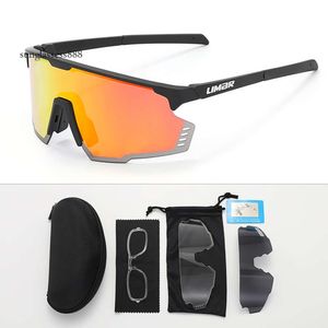 Męskie okulary przeciwsłoneczne Limar Outdoor Sport Cycling okulary 3 obiektyzowane rower górski Off Road Ochrona okularów okularów przeciwsłonecznych