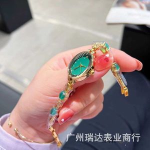 36% OFF relógio relógio novo Xiangjia Light pulseira de jade de luxo com mostrador em forma de ovo de ganso pequena e delicada mão decorativa quartzo edição feminina