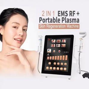 Plasma Beauty Machine 2 I 1 RFEMS Plasma Face Lift SCAR BEHANDLING STRECK MARK Borttagning Ögonlock Lyftanordning