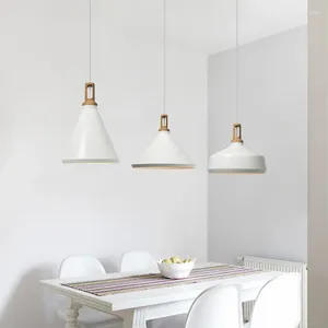 الثريات Lamparas de Techo Colgante Moderna Lampes Lampes Suggendes غرفة المعيشة ديكور Nordic Home