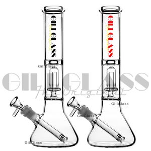 12 -calowa zlewka Bong Rig Haczyna rura wodna Ashcatcher grube szklane szklane lodowe platformy olejne bongbler zob hitman z miską