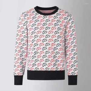 Maglioni da uomo Pullover di lusso Top Maglione di lana con ricamo a forma di cucciolo Cappotti di maglieria unisex famosi di alta qualità