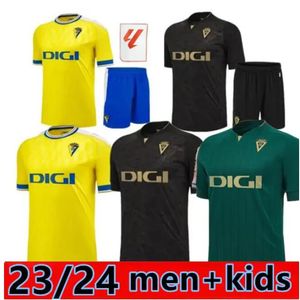 Cadiz Carnaval Special Soccer Jerseys 2023 2024 Home Away LOZANO LUCAS MABIL FALI R. ALCARAZ ALARCON A. NEGREDO BLANCO Men Kids Kit 23 24 Football Sets Shirts