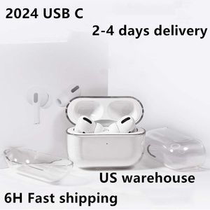 Per AirPods Pro 2 2024 USB C Air Pods Auricolari Airpod 3 Custodia protettiva per cuffie in silicone solido Custodia protettiva per cuffie wireless Apple Custodia antiurto 3a 2a