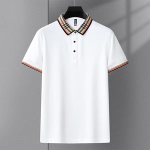 Neue Herren-Stylist-Polohemden, Luxus-Italien-Herren-Designerkleidung, Kurzarm-Mode-Sommer-T-Shirt, asiatische Größe M-4XL