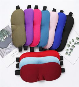 3D Sleep Mask Natural Sleeping Eye vadderad skugga Travel Relax ögonbindel Eye Cover Beauty Tools3921470