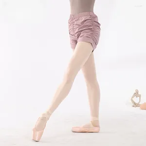 Sahne Giyim Yetişkin Dans Şort Vücut Pantolon Temel Jimnastik Eğitim Bale Giysileri Dans Testi