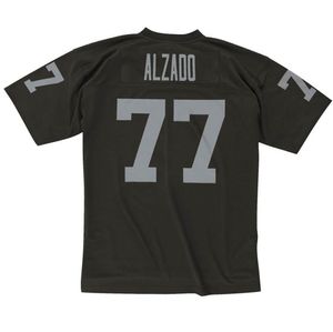 Stitched football Jersey 77 Legacy Lyle 1983 black mesh retro Rugby jerseys Men Women and Youth S-6XL