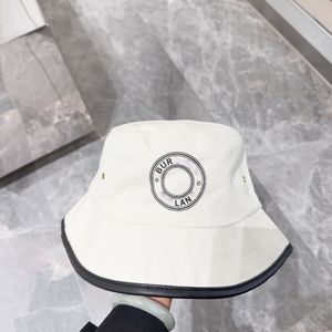 Classic letter designer bucket hat with large brim and outdoor sunshade hats Foldable and packable Fisherman's hats for hiking