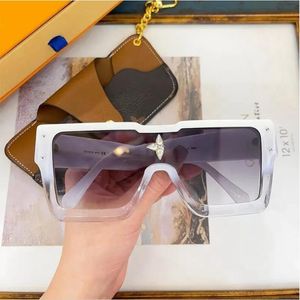 Designer Herren Sonnenbrille Damenmode Großer Rahmen Quadratische Herrensonnenbrille Übergroße Millionär Vintage Damenbrille