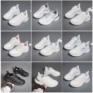 Novos homens mulheres sapatos caminhadas correndo sapatos planos sola macia moda branco preto rosa bule esportes confortáveis z310 gai