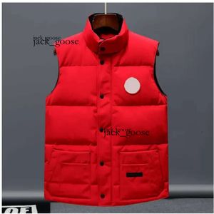 Canadas Gooses ner Vest Designer Herr Midja Winter Vests unisex Par Bodywarmer Womens Jacket ärmlös utomhus varmt tjockt utgång 144