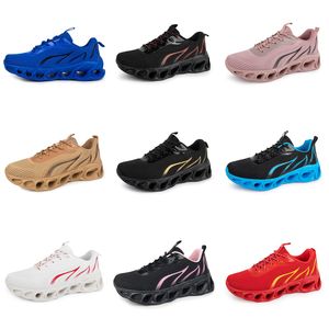 Männer Frauen Laufschuhe GAI Nine Schwarz Weiß Plateauschuhe Leichte Atmungsaktive Herren Trainer Sport Turnschuhe Dreamitpossible_12