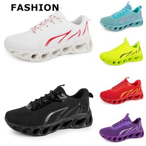 men women running shoes Black White Red Blue Yellow Neon Green Grey mens trainers sports fashion outdoor athletic sneakers 38-45 GAI color38