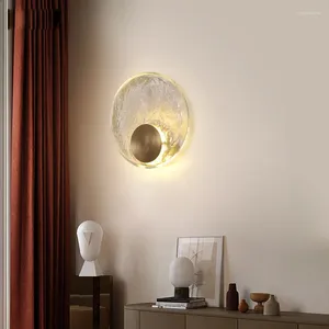 Vägglampa svart sconce modern kristalllätt svenhals sänghuvud belysning antik träskiva