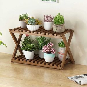 Other Garden Buildings Multilayer Wooden Flowerpot Organizer Flower Holder Display Shelf Plant Stand Living Room Balcony Stand Pots Outdoor Furniture YQ240303