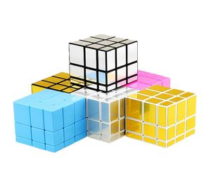 Magic Cubes 3x3x3 Professional Mirror Magic Cast Puzzles Speed ​​Bube Toys Puzze DIY Educational Toy dla dzieci2667139