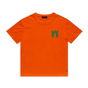 2024 Erkek Polos Tasarımı Monclair T-Shirt Bahar Monclairs Ceket Mon Tees Tatil Kısa Kollu Gündelik Mektuplar Baskı Üstleri MonleLe T Shirt