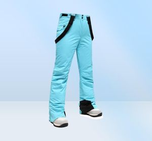 2020 neue Winter Ski Hosen Frauen Im Freien Hohe Qualität Winddicht Wasserdichte Warme Schnee Hosen Winter Ski Snowboard Hosen Marke 6672753