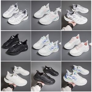 New Classic Hiking Women Shoes Men Running Flat Shoes Soft Sole Fashion White Black Pink Bule Comfortable Sports Z 38