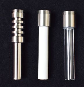 Rökning ersättande tråd titan keramisk kvartspets 510 nagel för nektar collector kit micro glasrör v4 kit ll