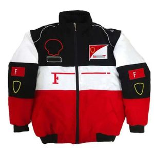 Giacca da corsa F1 Formula 1 con logo completamente ricamato Abbigliamento in cotone della squadra Vendite spot 135 251