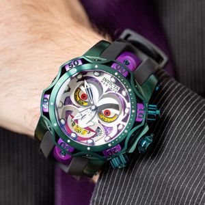 Горячие продажи Montre Luxe Original Joker Chronograph Мужские часы Водонепроницаемые дизайнерские часы с турбийоном Высококачественные роскошные мужские часы Dhgate New