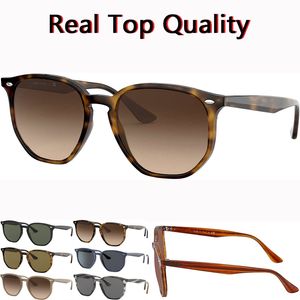 Luxus-Brille, klassische Herren-Sechseck-Sonnenbrille, Herren-Damen-Mode-Sonnenbrille für Männer und Frauen mit Lederbox