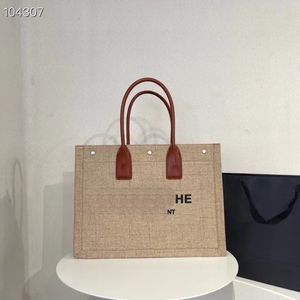 Top 10A Designer Bag Left Bank Shopping Bag Silk Screen Material Handbag Premium Manufacturer Large Capacity Bag Popular Mobile Phone Bag Unisex Travel Essential