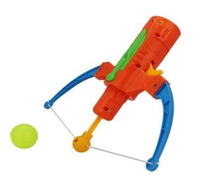 Pfeil Tischtennis Pistole Bogen Bogenschießen Kunststoff Ball Fliegende Scheibe Schießen Spielzeug Outdoor Sport Kinder Geschenk Slings3362249