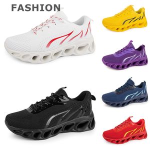 men women running shoes Black White Red Blue Yellow Neon Green Grey mens trainers sports fashion outdoor athletic sneakers eur38-45 GAI color91