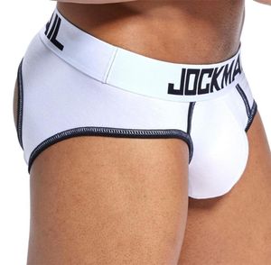 JOCKMAIL Open Backless crotch Gstrings Sexy Men Underwear penis pouch mens briefs tanga Gay Underwear men bikini Slip Thongs 22043911984