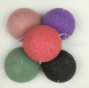 Natural Konjac Cosmetic Puff Bamboo Charcoal Cleanser Sponge Makeup Facial Cleaning Tool Smooth Beauty Essential Konnyaku3493063