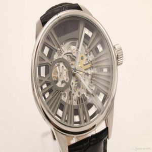 Venda de luxo ar4629 movimento automático esqueleto oco novo relógio esportivo masculino relógio de vidro safira qualidade 251m