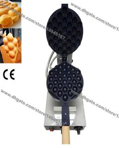 Kommersiell användning nonstick 110V 220V Electric 180 Rotating Hongkong Eggettes Egg Puff Bubble Waffle Egg Waffle Maker Iron Baker Machi4288360