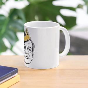 Mugs King Mark E Smith Coffee Mug Thermal för personliga gåvor Roliga koppar