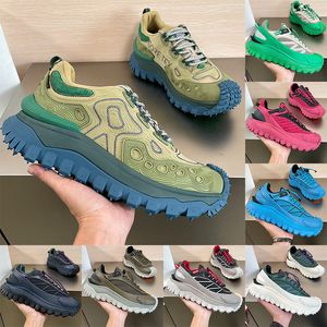 Kadınlar Trailgrip Tahıl Unisex Spor Ayakkabı Tasarımcısı Salehe Bembury Genius Serisi İşlemeli Naylon Üst Eva Orta Tablo Vibram Megagrip Sole Lday için 4.5cm Kalın Sneaker