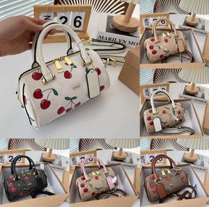 Brand Luxury Pillow Bag Designer Crossbody Bags Cherry Shoulder Bag Fashion Letters Print Shopping Handbags Purse Travel Messenger Bags For Women 230302