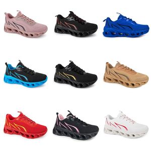 men women running shoes GAI black white purple pink green navy blue light yellow Beige Nude plum mens trainers sports sneakers twenty thirty trendings