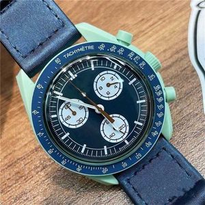 10% OFF Watch Watch Watch Moon Bioceramic Mercury for Men Ceramic Planet Quarz Movement Edition Limited Master com Box Other