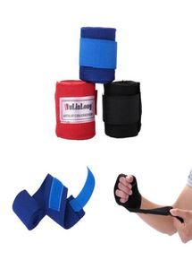 Fasce per le mani Wirst Bandage Boxing Cotton Braccialetti per boxe Bende 25M 25M Combat Bandge6562079