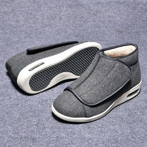 Walking VIP Shoes 294 Men Casual Solid Color Unisex Comfortable Plush Soft -absorbing Sneakers Plus Size 39130 52226
