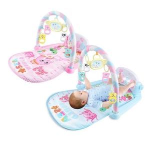 3 w 1 zabawki edukacyjne Zabawa dla dzieci Mat Kids Rug Educational Educational Dibet z klawiaturą fortepianową i uroczą zwierzęcą Playmat Baby Gym 21047890163