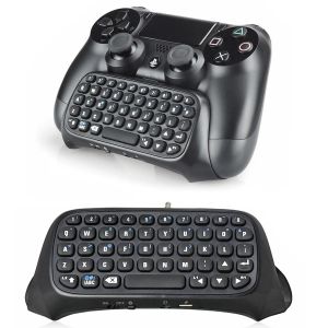 Gamepads PS4 Slim/Pro Mini Bluetooth Wireless Keyboard Joystick Chatpad for Sony Playstation 4 Slim/Pro Controller