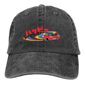 Pure Color Dad Hats Happy Racing Car Miata Womens Hat Sun Visor Baseball Caps Peaked Cap