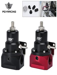 AN10 PQY EFI Regolatore di pressione del carburante Calibro 0160psi 10AN 10106 Porte di ritorno di ingresso per BMW E30 M20 6cy con adesivo PQY PQY788332444